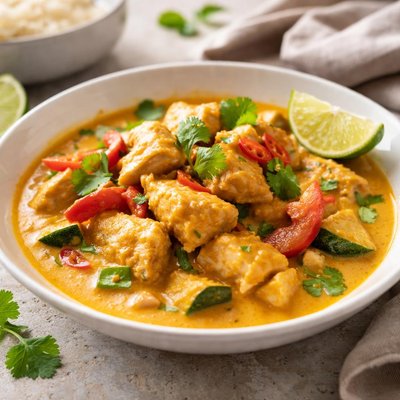Thai chicken curry