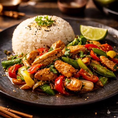 泰式鸡肉炒饭