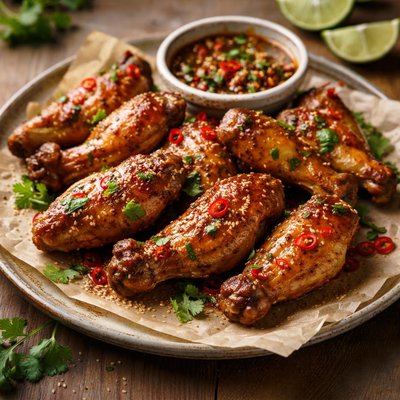Thai chicken wings