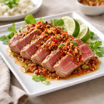 Thai chili tuna