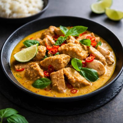 Thai curry chicken
