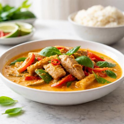 Thai curry pork