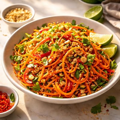 Thai karotten salat