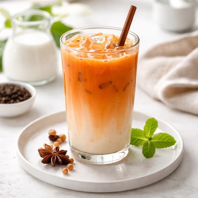 Thai milk tea