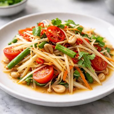 Thai papaya salad