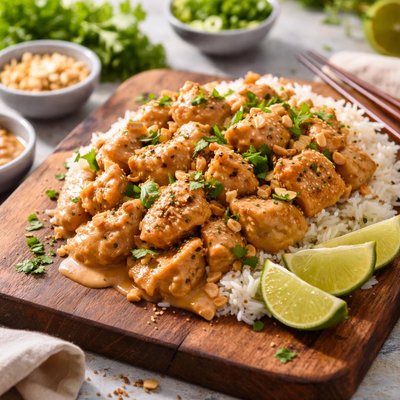 Thai peanut chicken