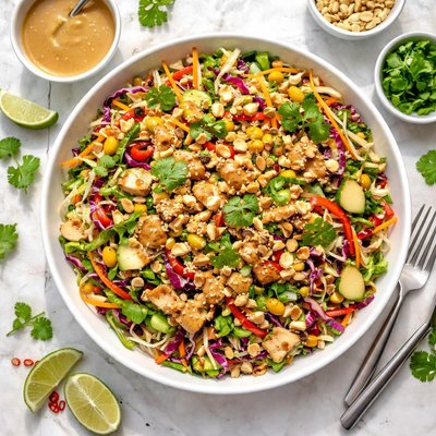 Thai peanut salad