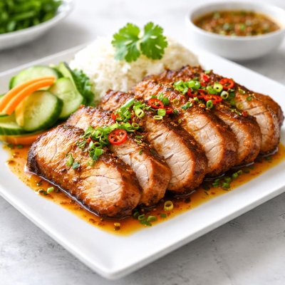Thai pork loin
