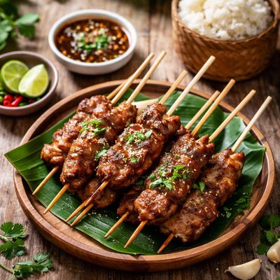 泰式猪肉串