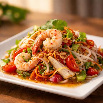 Thai spicy salad