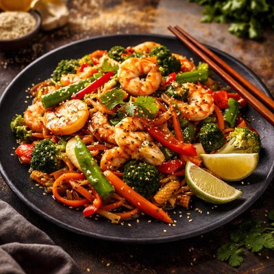 Thai stir fry