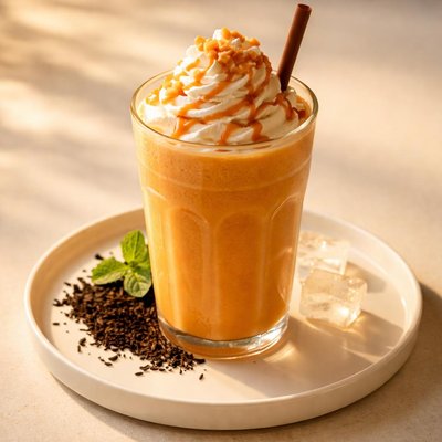 Thai tea smoothie