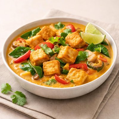 Thai tofu coconut