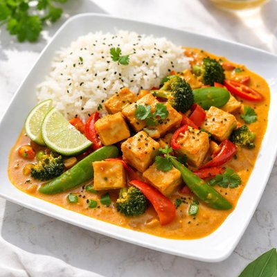 Thai tofu curry