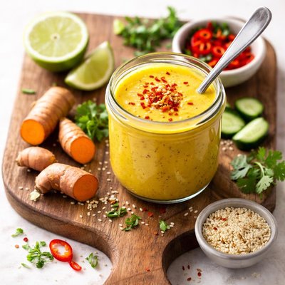 Thai turmeric dressing
