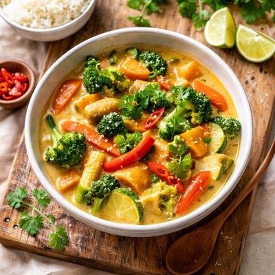 Thai vegetable curry