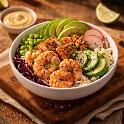 The fish bowl keto bowl