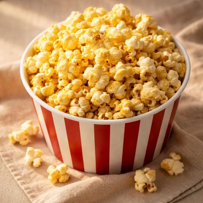 Theater popcorn with butter