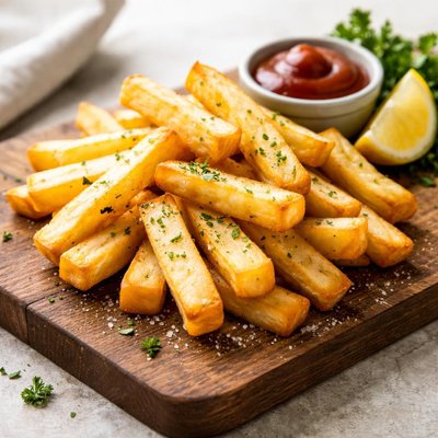 Thick cut french fries