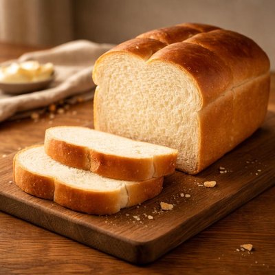 Thick white bread
