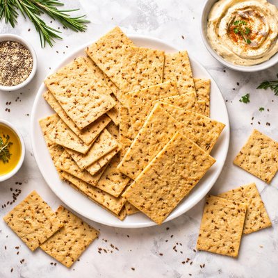 Thin crackers