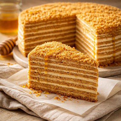 薄切蜂蜜蛋糕