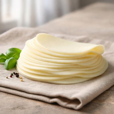 Thin slice provolone