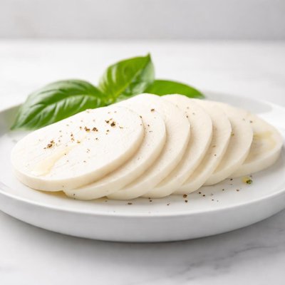 Thin sliced mozzerella