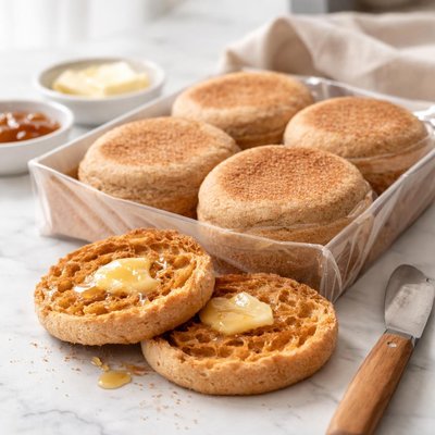 Thomas whole wheat english muffin