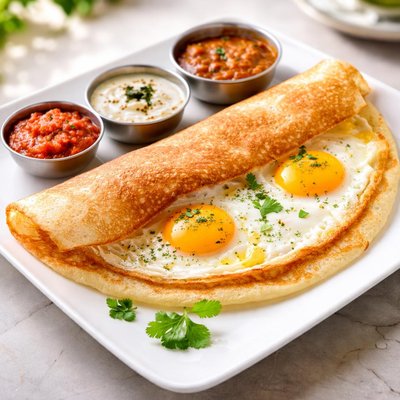 Thosai telur double