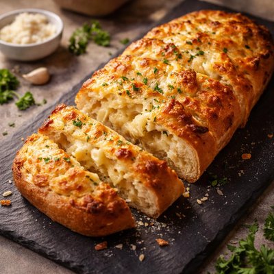 Three cheese bread
