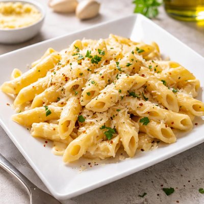 Three cheese penne