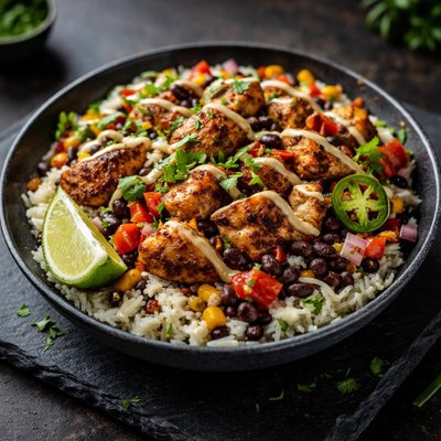 Tijuana flats chicken bowl