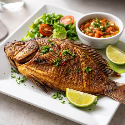 Tilapia fried