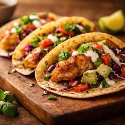 Tilapia taco
