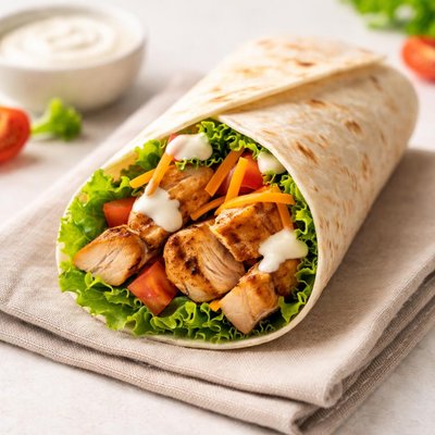 Tim hortans chicken wrap