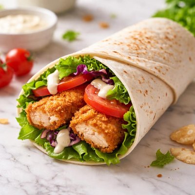 Wrap croustillant au poulet de Tim Hortons