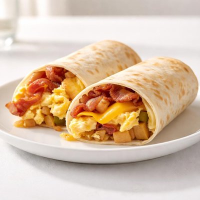 Tim hortons bacon breakfast wrap