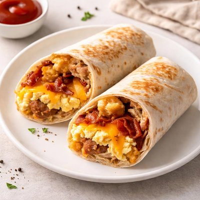 Tim hortons breakfast wrap