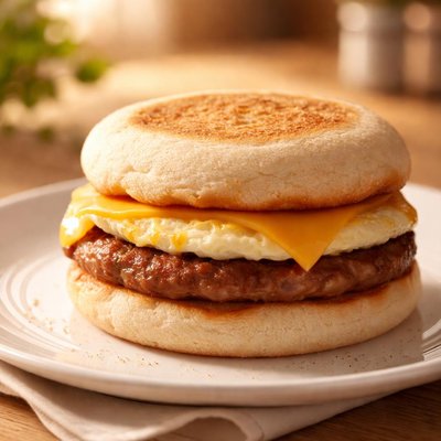 Tim hortons sausage english muffin