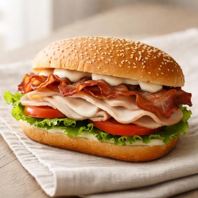 Tim hortons turkey bacon ranch sandwich