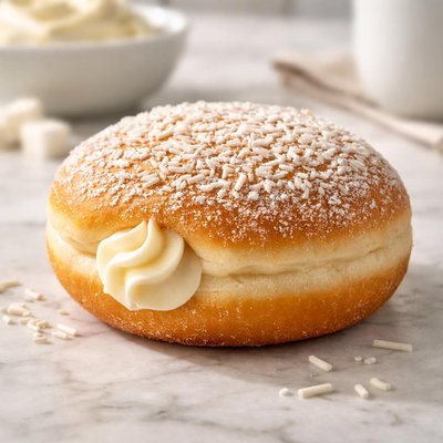 Tim hortons vanilla cream donut