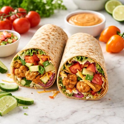 Tim hortons veggie habanero wrap