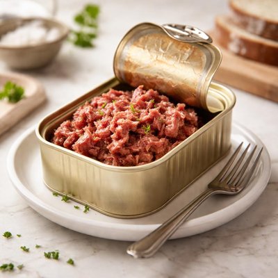 Tin corned beef