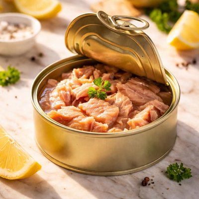 Tin of tuna