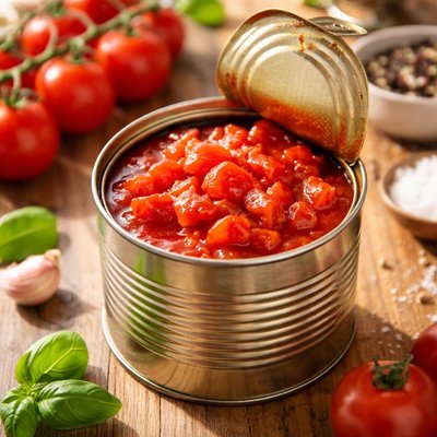 Tinned diced tomatoes