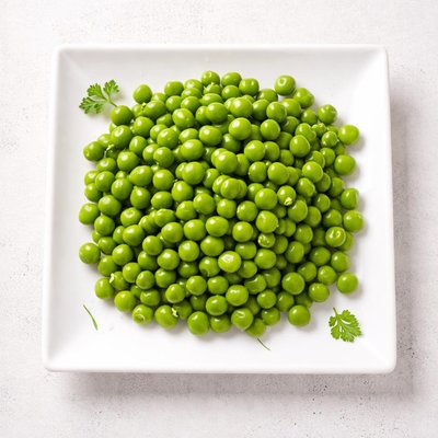 Tinned garden peas