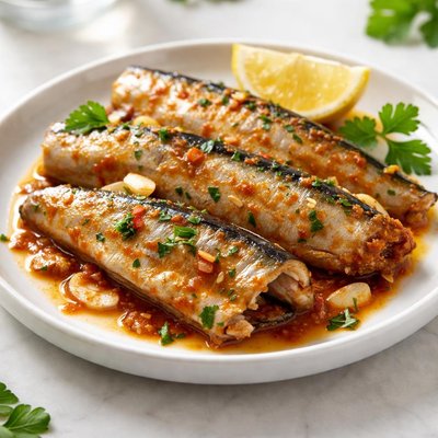 Tinned mackeral