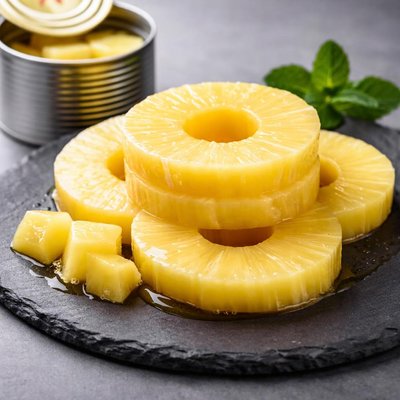 Tinned pineapple