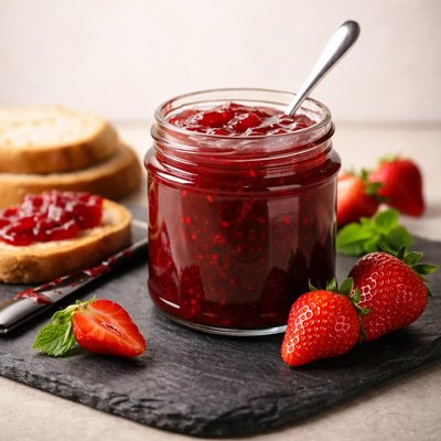 Tip tree strawberry jam
